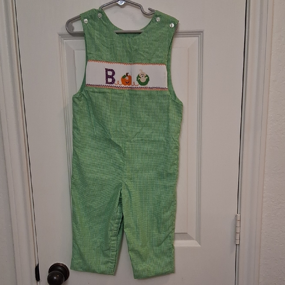 Veleni Classic Halloweeb Green Kids Overalls